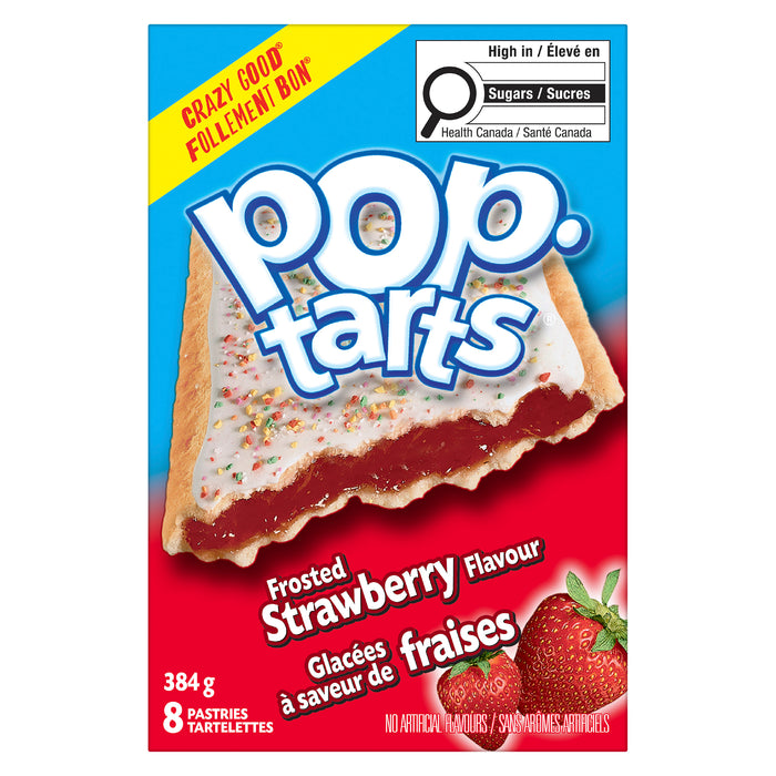 Pop-Tarts Strawberry Flavour, 384 g, 8-Pack