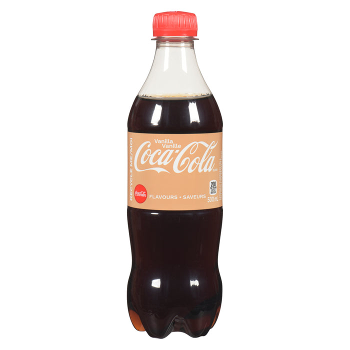 Coca-Cola Flavoured Vanilla, 500 ml