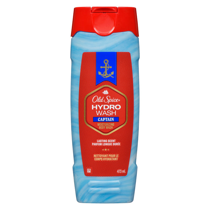 Old Spice Hydro Wash Captain Moisturizing Body Wash, 473 ml