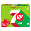 Boisson gazeuse Zéro Sucre 7UP Grenade, 355 ml, emb. de 12