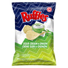 Croustilles Ruffles Crème sure et oignon, 200 g