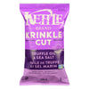 Kettle Brand Krinkle Cut Potato Chips Truffle Oil & Sea Salt, 198 g