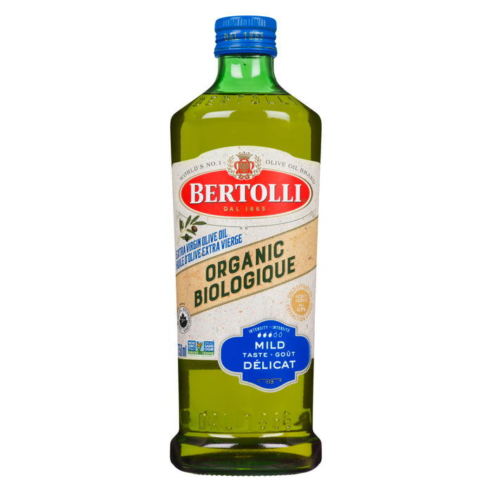 Bertolli Organic Mild Taste Extra Virgin Olive Oil, 750 ml
