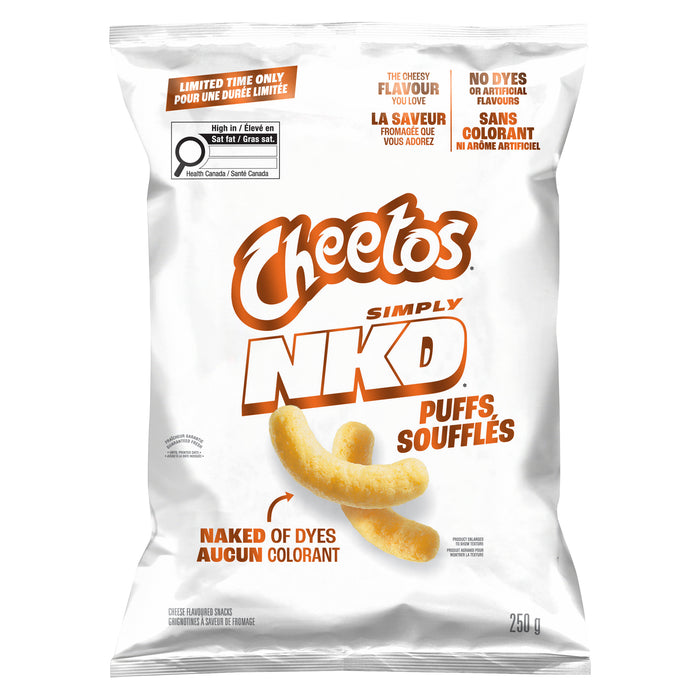 Cheetos Simply NKD Cheese Puffs, 250 g
