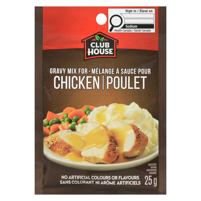Club House Gravy Mix for Chicken, 25 g