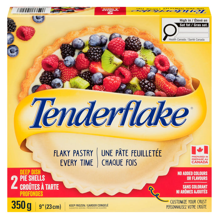 Tenderflake Deep Pie Shells 2pk. - 350g