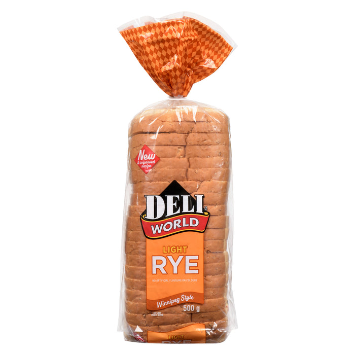 Deli World Light Rye Bread, 500-g