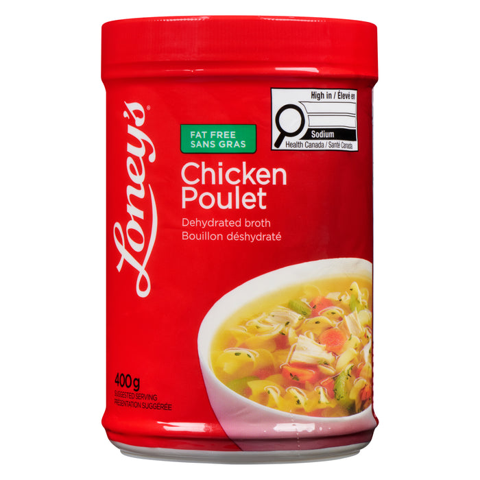 Loney's Bouillon Déshydraté Poulet, 400 g