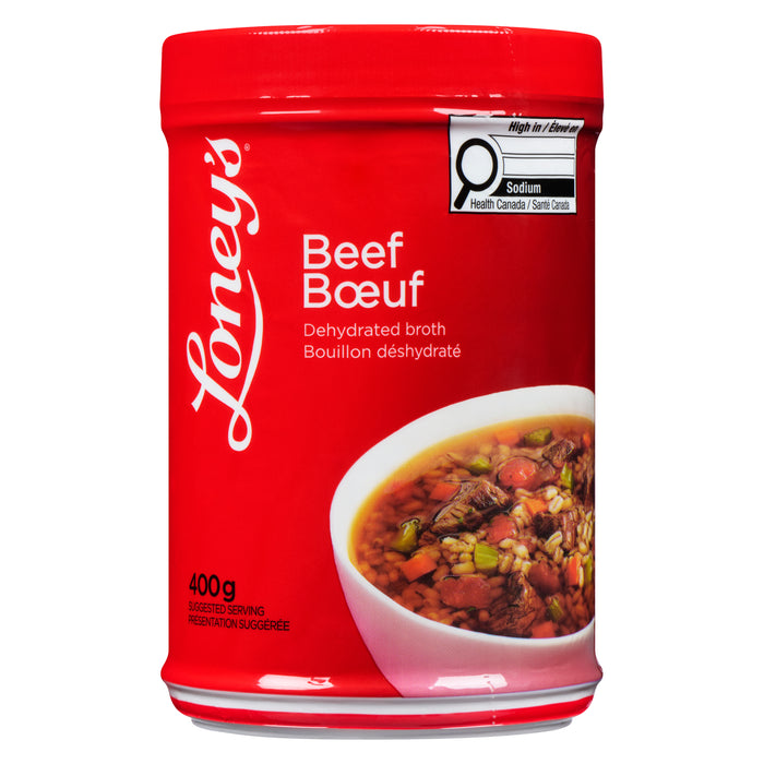 Loney's Dehydrated Broth Beef, 400 g