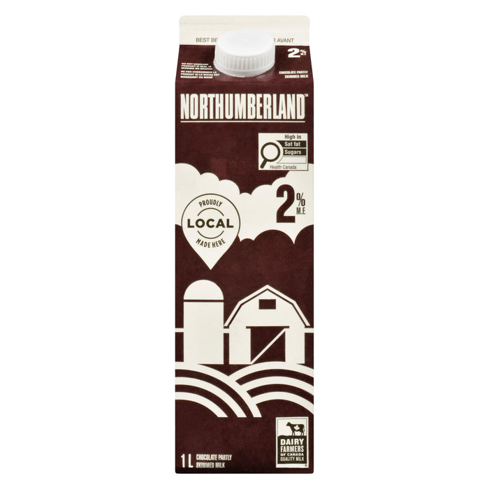 Lait au chocolat 2 % Northumberland - 1 L