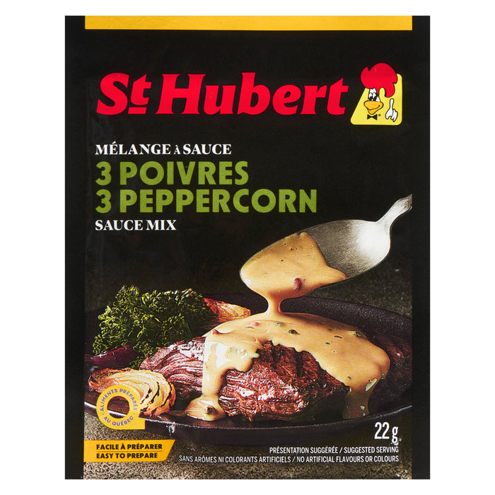 St-Hubert Sauce Mix, 3 Peppercorn, 22 g