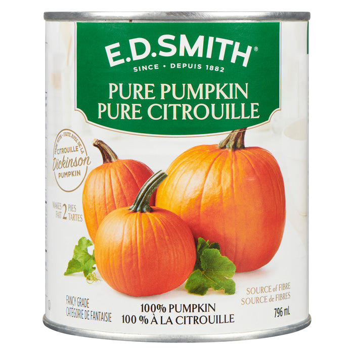 Garniture à la citrouille pure E.D. Smith, 796 ml