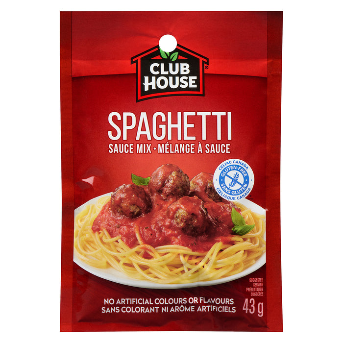 Mélange pour sauce à spaghetti Club House - 43 g