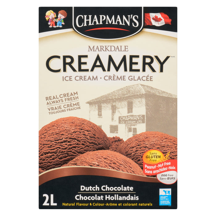 Chapman's Crème Glacée Chocolat Hollandais, 2L