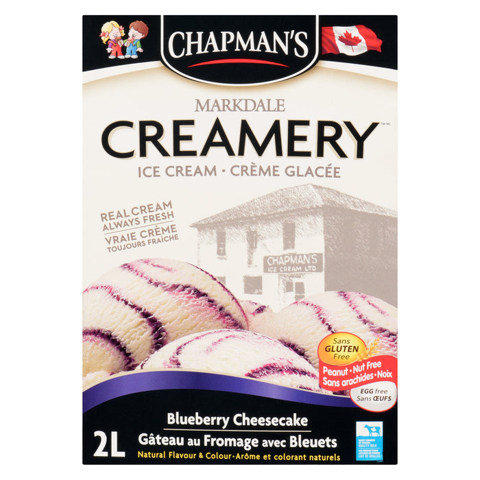 Chapman's Crème Glacée Gâteau au Fromage avec Bleuets 2 L