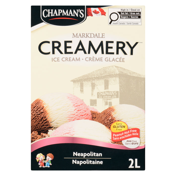 Chapman's Markdale Creamery Ice Cream Neapolitan, 2 L