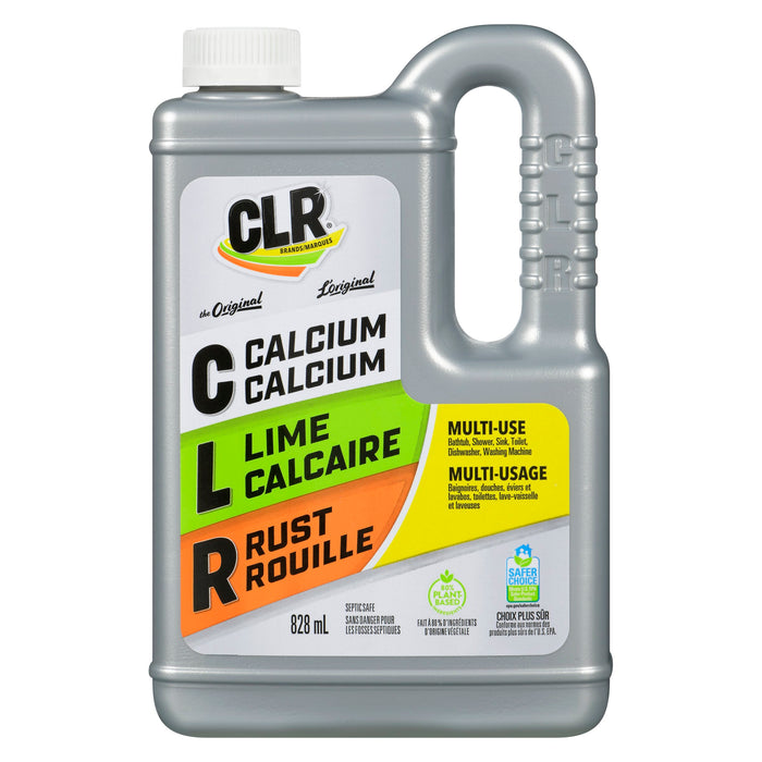 Nettoyant contre le calcium, le calcaire et la rouille CLR L'Original, 828 ml