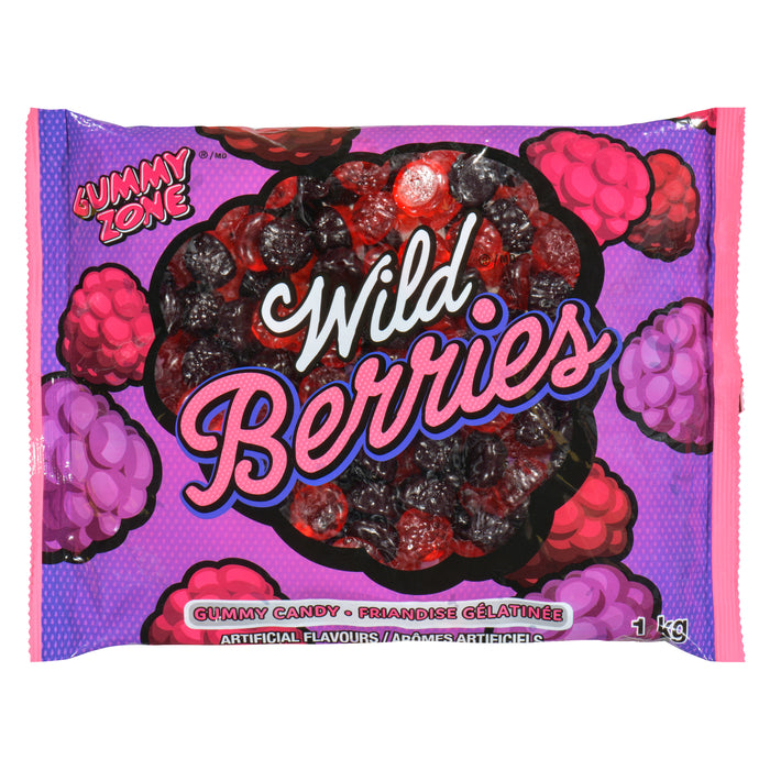 Gummy Zone Wild Berries Candy - 1kg