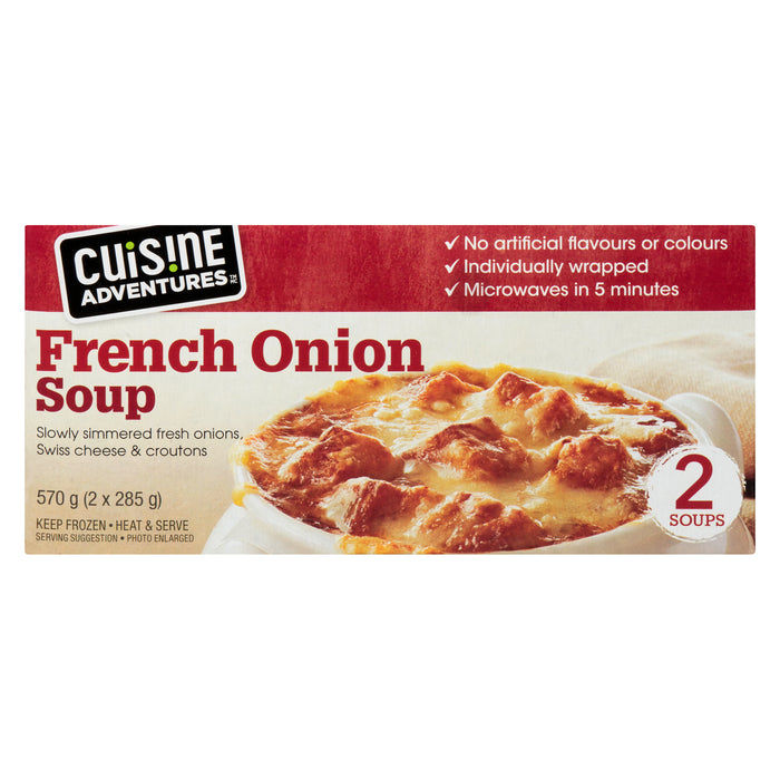 Soupe à l'oignon Cuisine Adventures - 570 g
