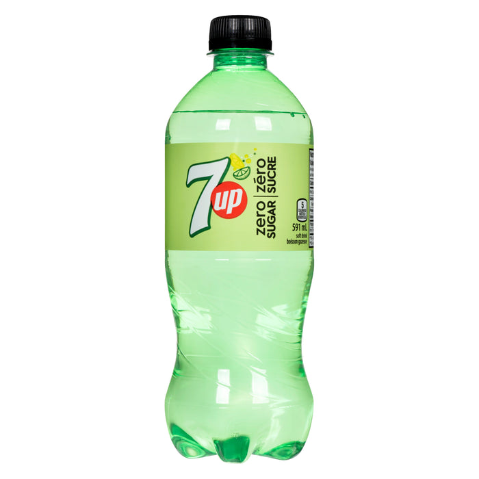 7UP Diet Zero Sugar, 591 ml