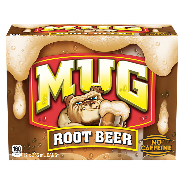 MUG Rootbeer, 12-Pack, 355 ml