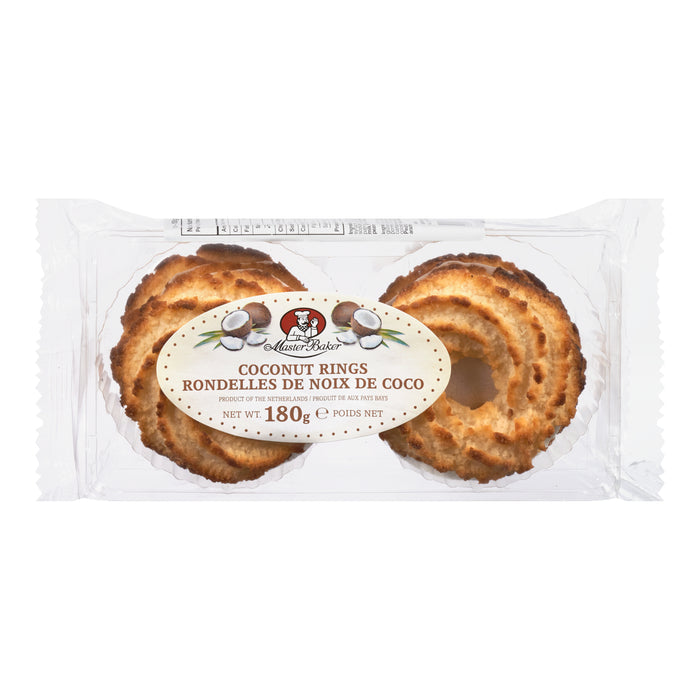 Master Baker Coconut Rings, 180 g