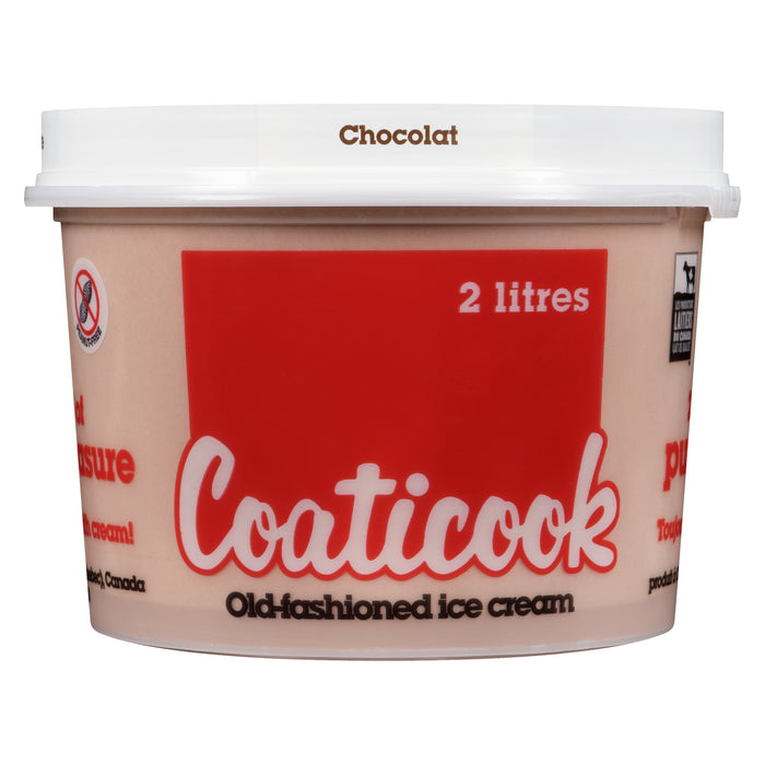 Coaticook Chocolate Old-Fashioned Ice Cream, 2 L