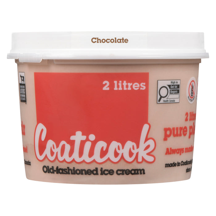 Coaticook Chocolate Old-Fashioned Ice Cream, 2 L