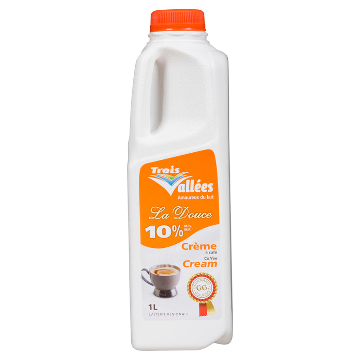Trois Vallées La Douce 10% M.F. Coffee Cream, 1-L