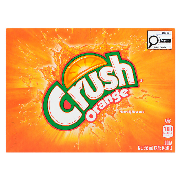Orange Crush, 355-ml, 12-Pack