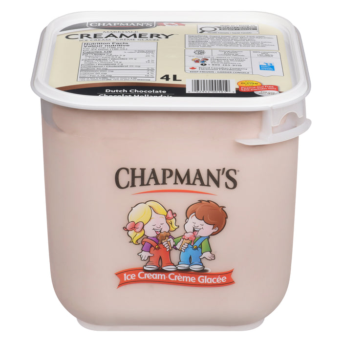 Chapman's Dutch Chocolate Ice Cream, 4-L
