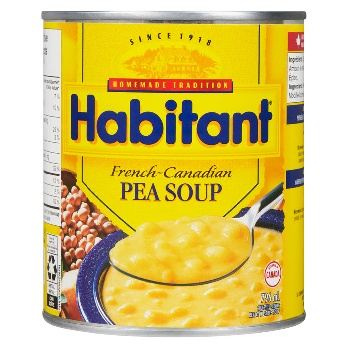 Habitant Soupe Prête à Servir Soupe aux Pois, 796 ml