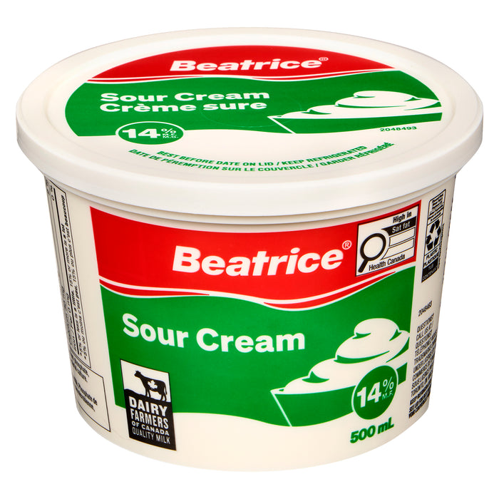 Beatrice Sour Cream 14% M.F., 500ml