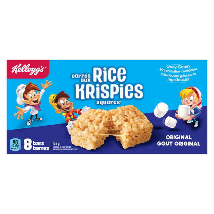 Rice Krispies Original Squares, 8-Pack, 176 g