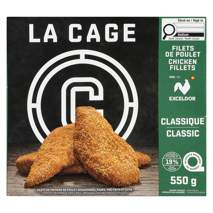 La Cage Exceldor Chicken Fillets, 550-g