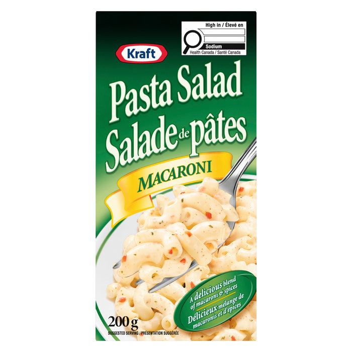 Kraft Salade de Pâtes Macaroni, 200 g