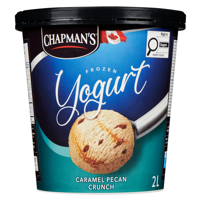 Chapman's Frozen Yogurt Caramel Pecan Crunch, 2 L