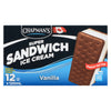 Chapman's Super Sandwich Crème Glacée Vanille, Emballage de 12, 120 ml