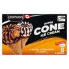 Cornet de crème glacée super vanille et chocolat Chapman's, Emballag de 8, 120 ml