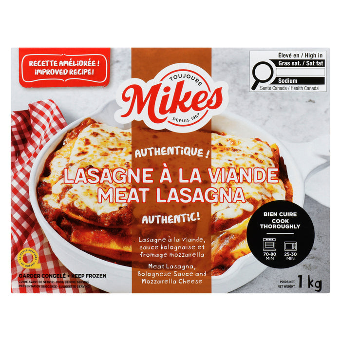 Toujours Mikes Lasagne à la Viande, 1 kg