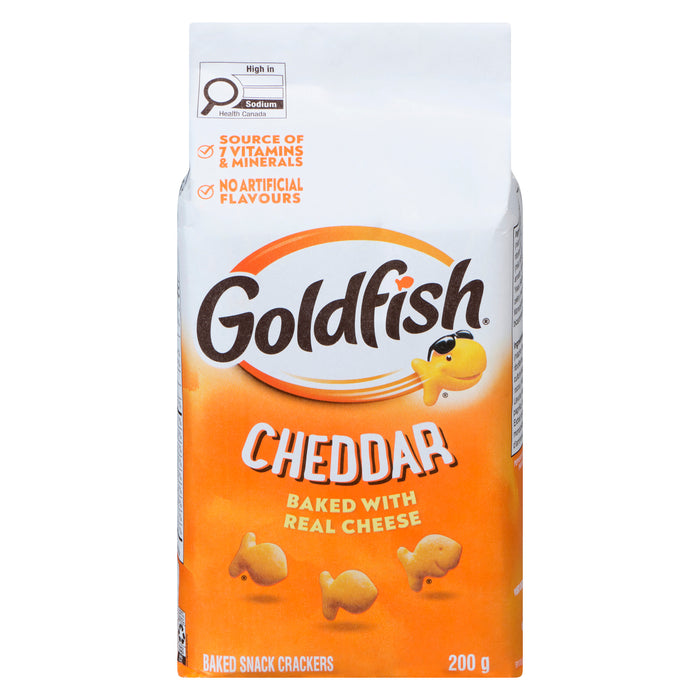 Goldfish Cheddar Baked Snack Crackers - 200g