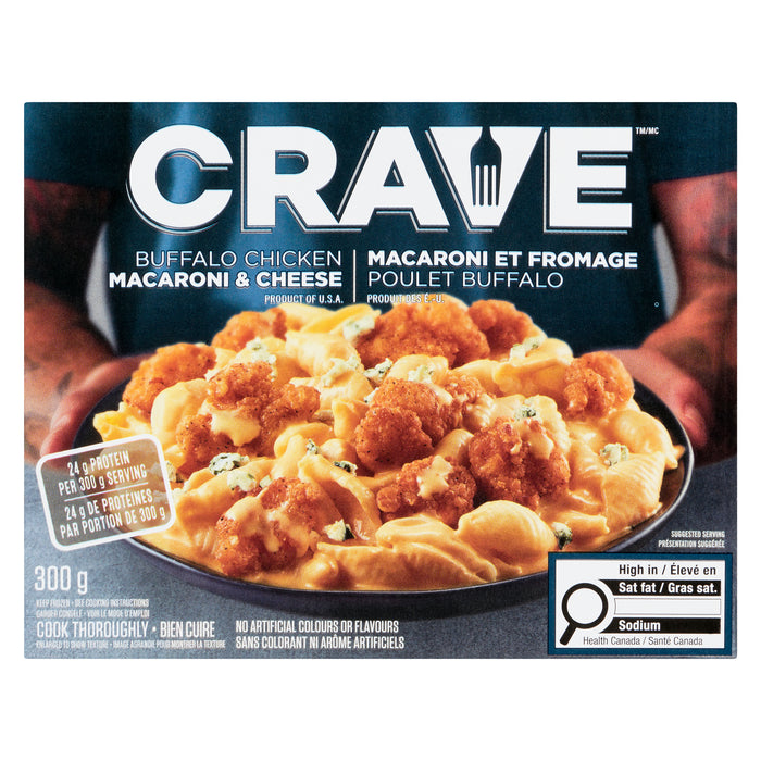 Crave Buffalo Chicken Macaroni & Cheese, 300 g