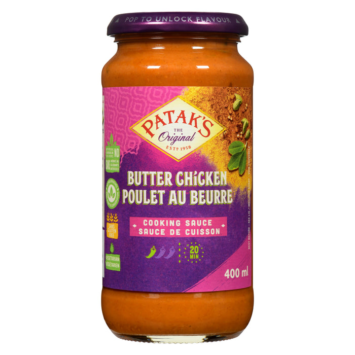 Patak's Butter Chicken Sauce, 400-ml