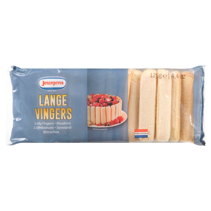 Jeurgens Sponge Lady Fingers, 125-g