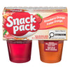 Snack Pack Strawberry and Orange Juicy Gels, 4 Pack, 396 g