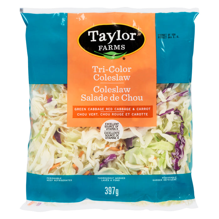 Taylor Farms Tri-Color Coleslaw, 397 g