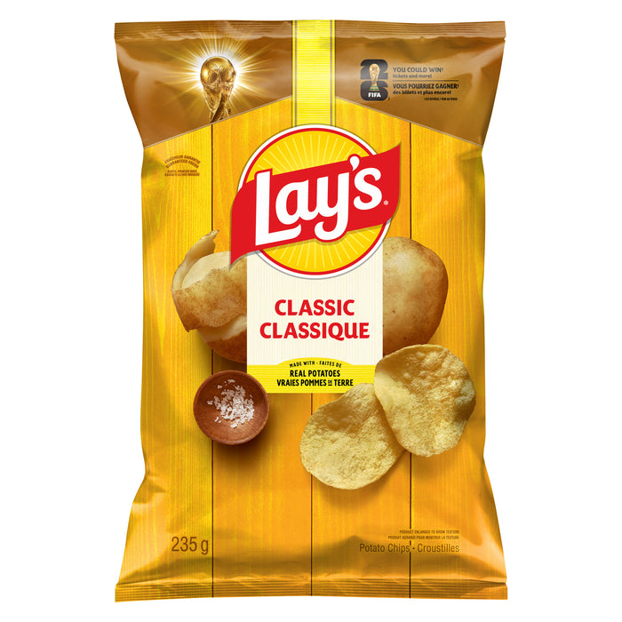 Croustilles Lay's classique, 235 g