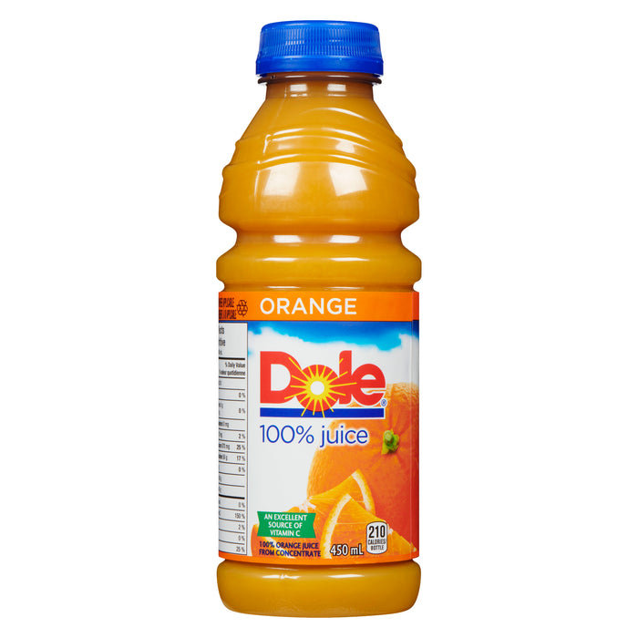 Dole Orange Juice, 450-ml
