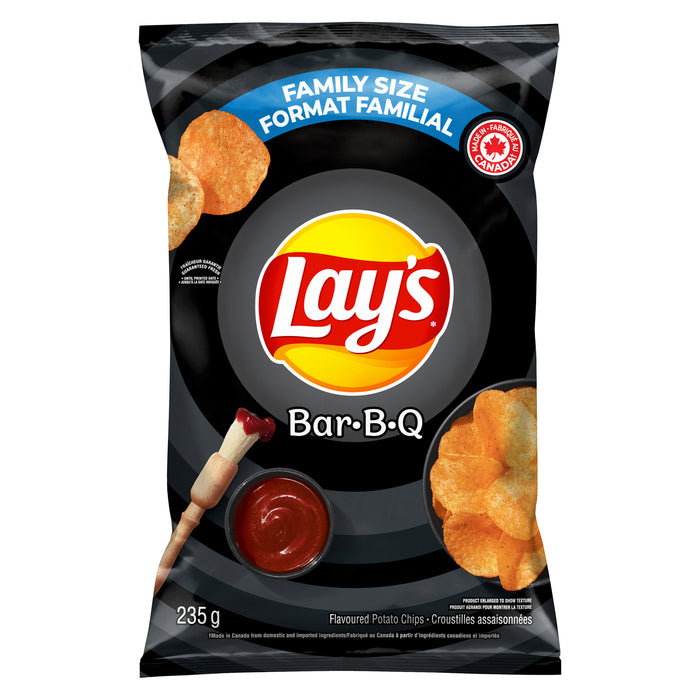 Croustilles Bar B Q Lays - 235 g