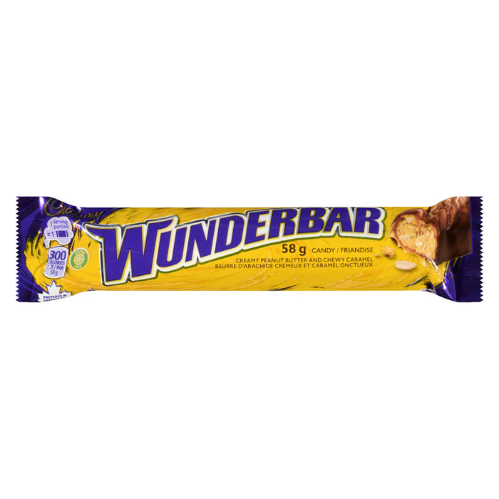Barre de friandise Cadbury Wunderbar- 58 g